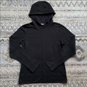 Vince waffle knit hoodie